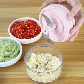 Mini Triturador de Alimentos Elétrico