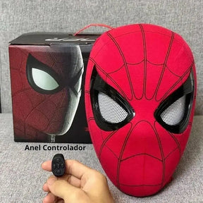 SpiderMask - Máscara Do Homem Aranha Que Pisca Os Olhos